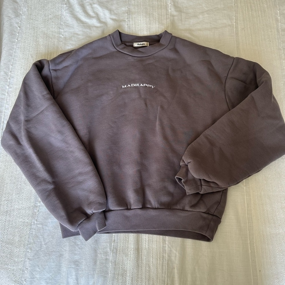 Madhappy Grey Crewneck - Unisex XS